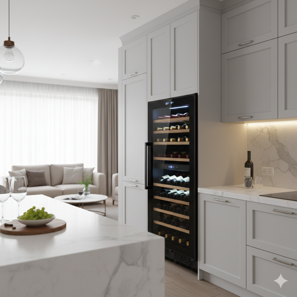 Prime 45-Bottle Dual Zone Wine Cooler