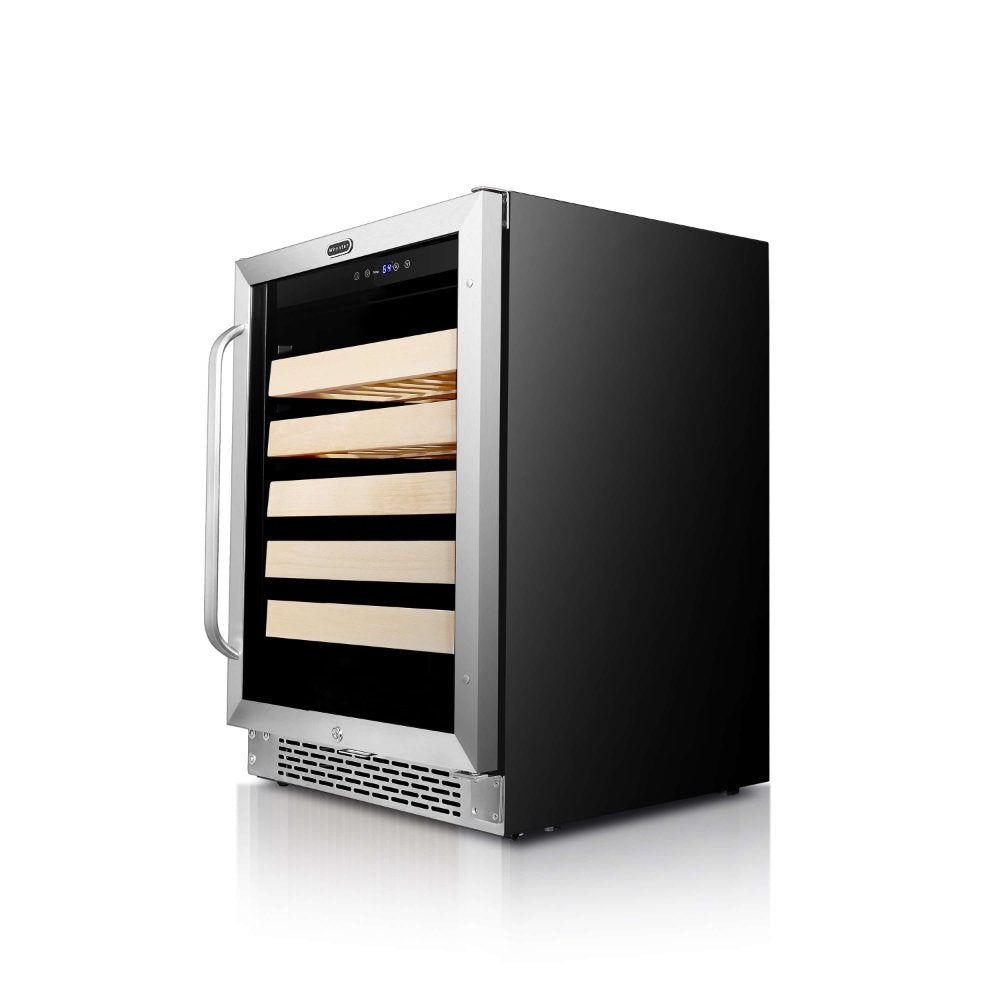 Whynter 24" Built-In 54 Bottle Stainless Steel Wine Refrigerator BWR-541STS