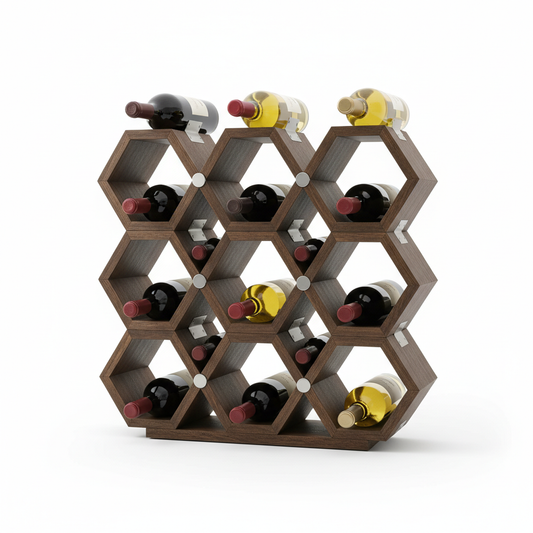 Honeycomb Modular Wine Rack