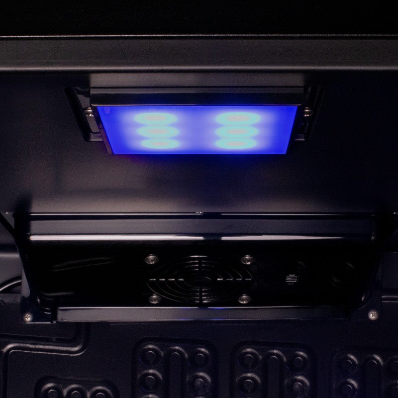 Allavino Contemporary 102-Bottle Single Zone Wine Refrigerator Black Glass KWR102S-1BGR