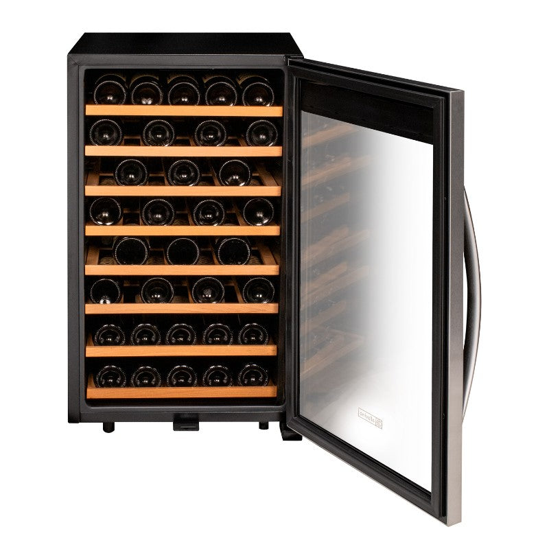 Allavino Wine Cooler 50 Bottle Single Zone Freestanding Stainless Steel KWR50S-1SR