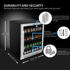 Whynter BBR-148SB 182-Can Built-In Beverage Refrigerator