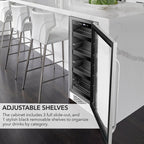 Whynter BBR-638SB 76-Can Built-In Beverage Refrigerator