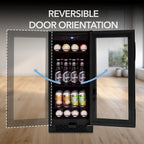 Whynter BBR-801BG 128-Can Built-In Beverage Refrigerator