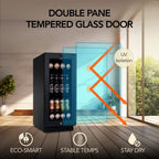 Whynter BBR-801BG 128-Can Built-In Beverage Refrigerator