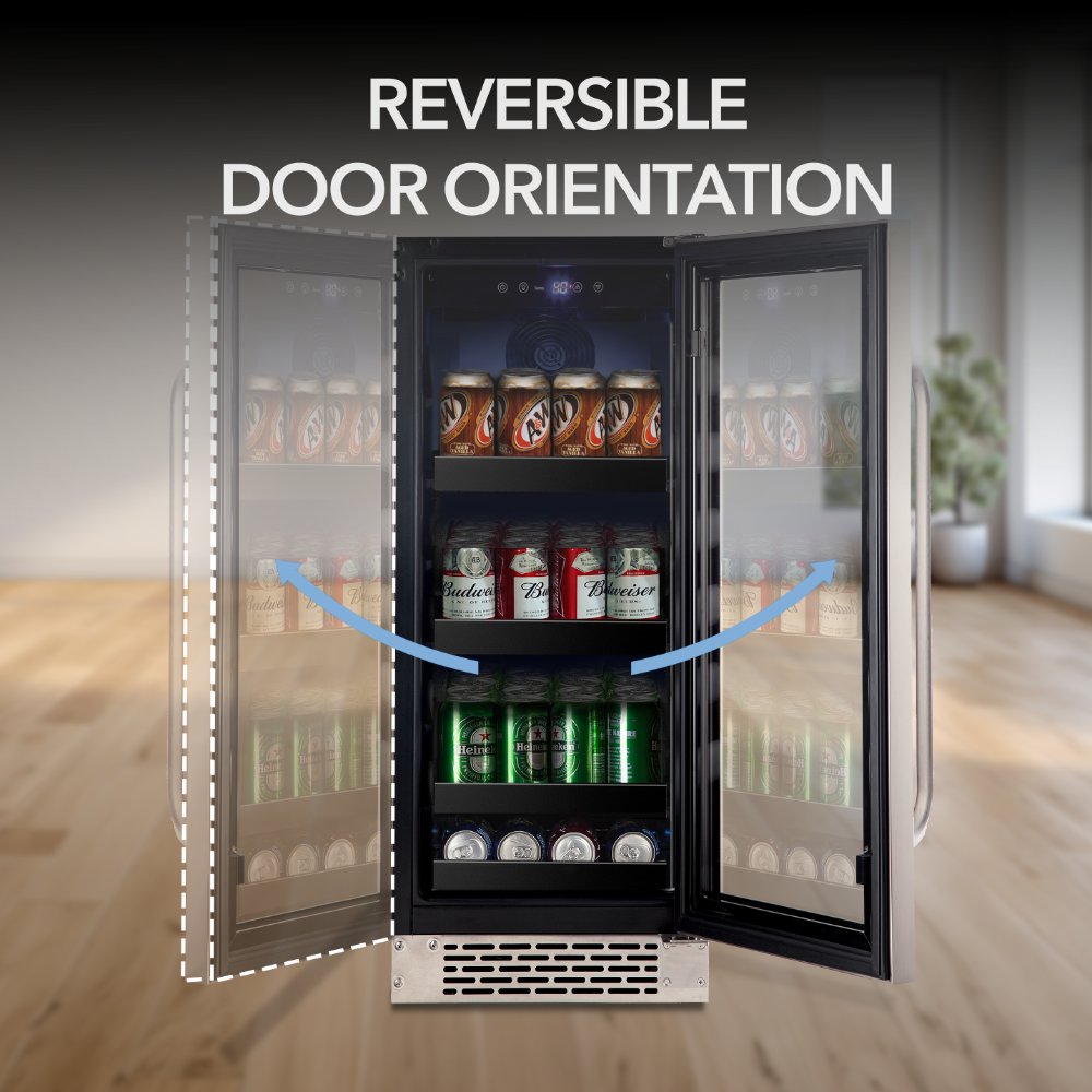 Whynter BBR-838SB 128-Can Built-In Beverage Refrigerator