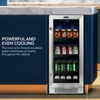 Whynter BBR-838SB 128-Can Built-In Beverage Refrigerator