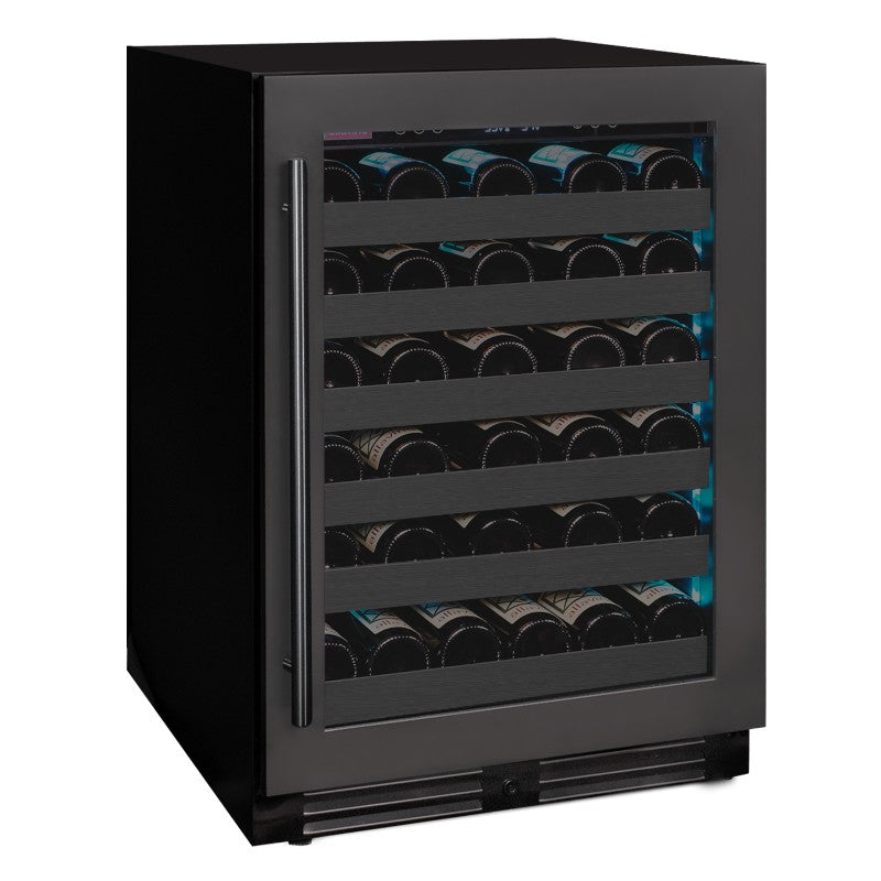 Allavino Wine Refrigerator 50 Bottle Single Zone Black Stainless – BDW5034S-1BSR