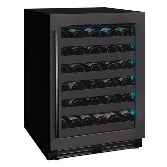 Allavino Wine Refrigerator 50 Bottle Single Zone Black Stainless – BDW5034S-1BSR