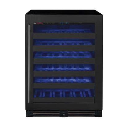 Allavino Wine Refrigerator 50 Bottle Single Zone Black Stainless – BDW5034S-1BSR