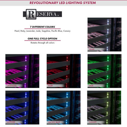 Allavino Reserva Wine Cooler 50 Bottle Dual Zone Black Stainless – BDW5034D-2BSR