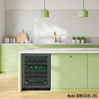Allavino BDW5034D-2BSR 50-Bottle Dual Zone Wine Refrigerator