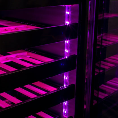 Allavino Reserva Wine Cooler 50 Bottle Dual Zone Black Stainless – BDW5034D-2BSR