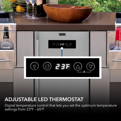 Whynter Beverage Outdoor Refrigerator & Beer Keg Froster ETL – BEF-286SB