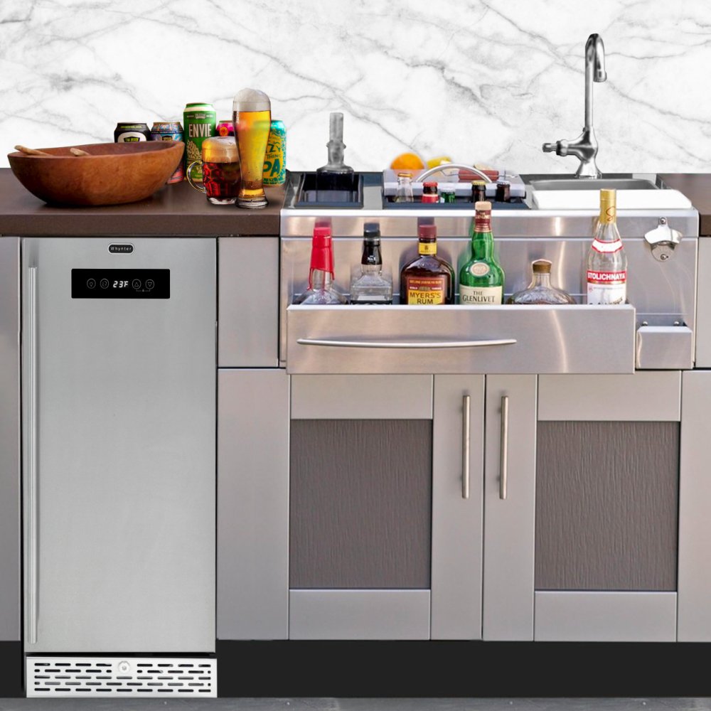 Whynter Beverage Outdoor Refrigerator & Beer Keg Froster ETL – BEF-286SB