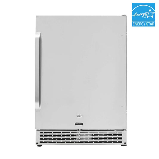 Whynter 24″ Built-In 5.3 cu. ft. Indoor/Outdoor Beverage Refrigerator w/ Lock BOR-53024-SSW
