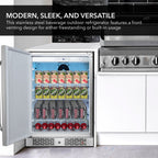 Whynter BOR-53024-SSW 166-Can Beverage Refrigerator