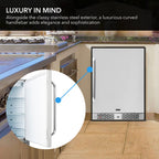 Whynter BOR-53024-SSW 166-Can Beverage Refrigerator