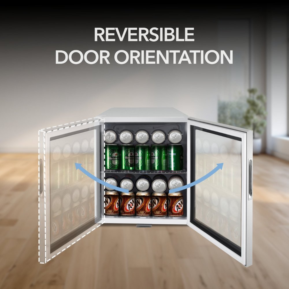 Whynter BR-062WS 68-Can Beverage Refrigerator