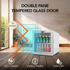 Whynter BR-062WS 68-Can Beverage Refrigerator