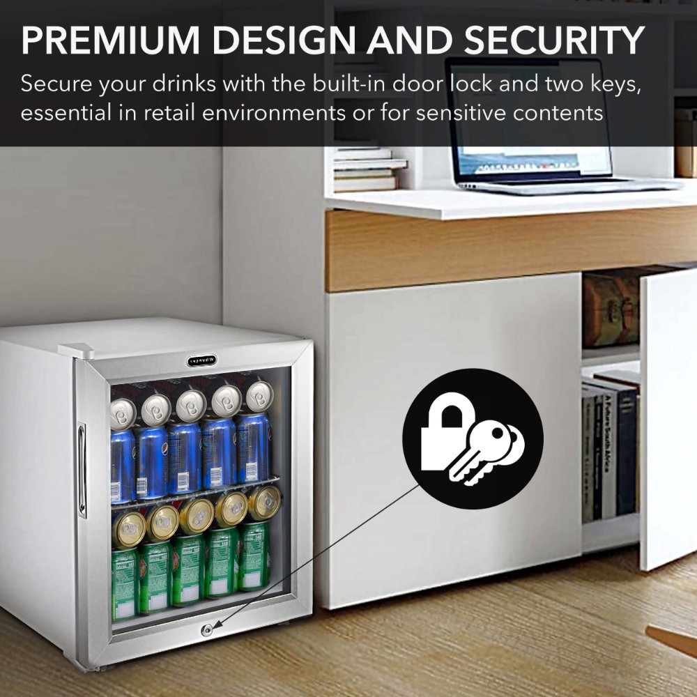 Whynter BR-062WS 68-Can Beverage Refrigerator