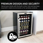 Whynter BR-1211DS 136-Can Beverage Refrigerator