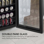 Whynter BR-1211DS 136-Can Beverage Refrigerator