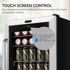 Whynter BR-1211DS 136-Can Beverage Refrigerator