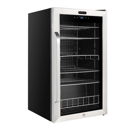 Whynter BR-1211DS 19″ 136-Can Freestanding Beverage Refrigerator with Lock