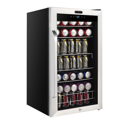 Whynter BR-1211DS 19″ 136-Can Freestanding Beverage Refrigerator with Lock