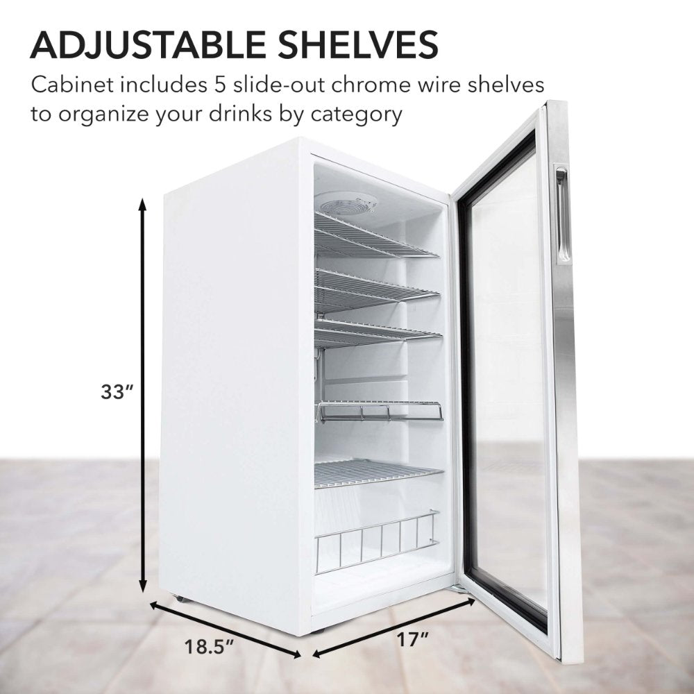 Whynter BR-128WS 127-Can Beverage Refrigerator
