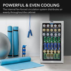 Whynter BR-130SB 127-Can Beverage Refrigerator