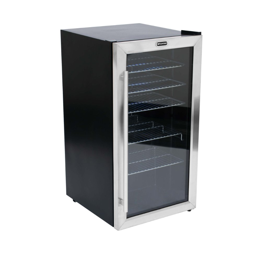 Whynter Beverage Refrigerator 127-Can Stainless Steel Cooler BR-130SB