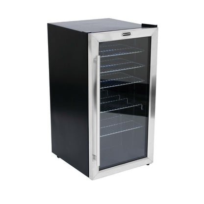 Whynter Beverage Refrigerator 127-Can Stainless Steel Cooler BR-130SB