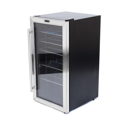Whynter Beverage Refrigerator 127-Can Stainless Steel Cooler BR-130SB