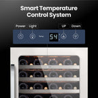 Whynter BSR-054SW 54-Bottle Built-In Wine Fridge