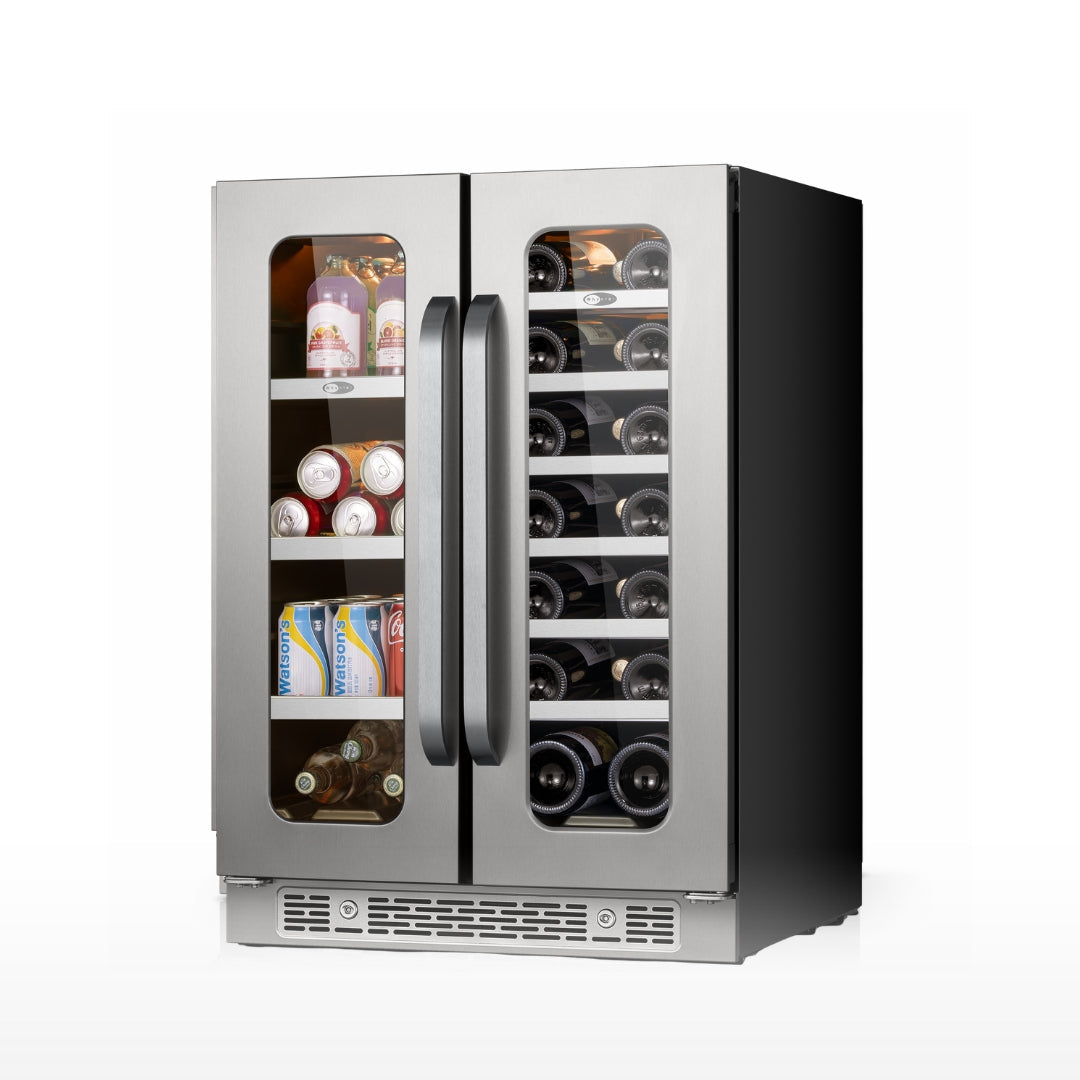 Whynter BSR-6020FDS 76-Can Dual Zone Wine Fridge