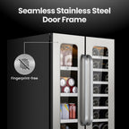 Whynter BSR-6020FDS 76-Can Dual Zone Wine Fridge