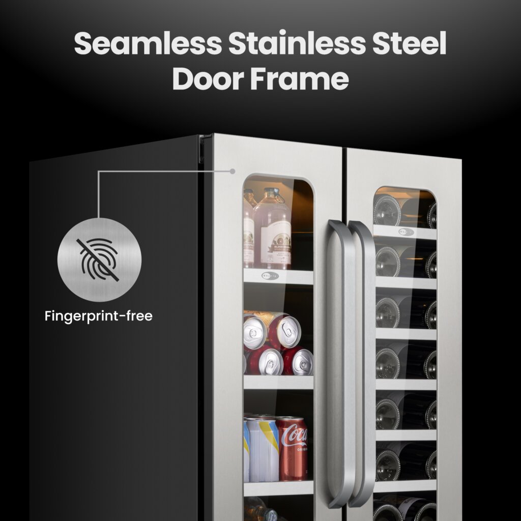 Whynter BSR-6020FDS 76-Can Dual Zone Wine Fridge