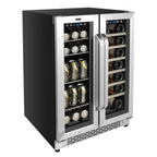 Whynter BWB-2060FDS 20-Bottle 76-Can Dual Zone Fridge