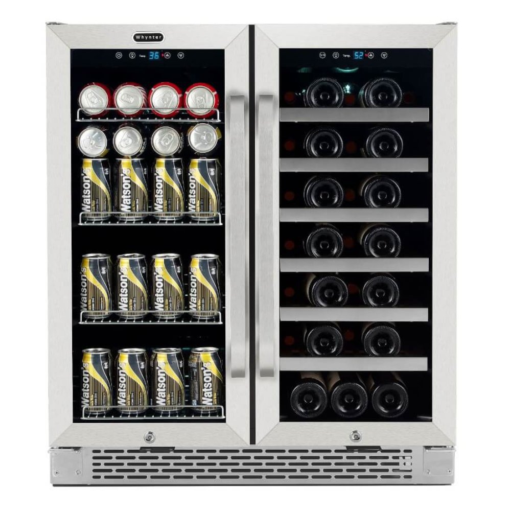 Whynter BWB-3388FDS Dual Zone Wine & Beverage Fridge