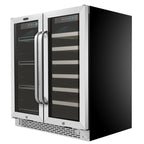 Whynter BWB-3388FDS Dual Zone Wine & Beverage Fridge
