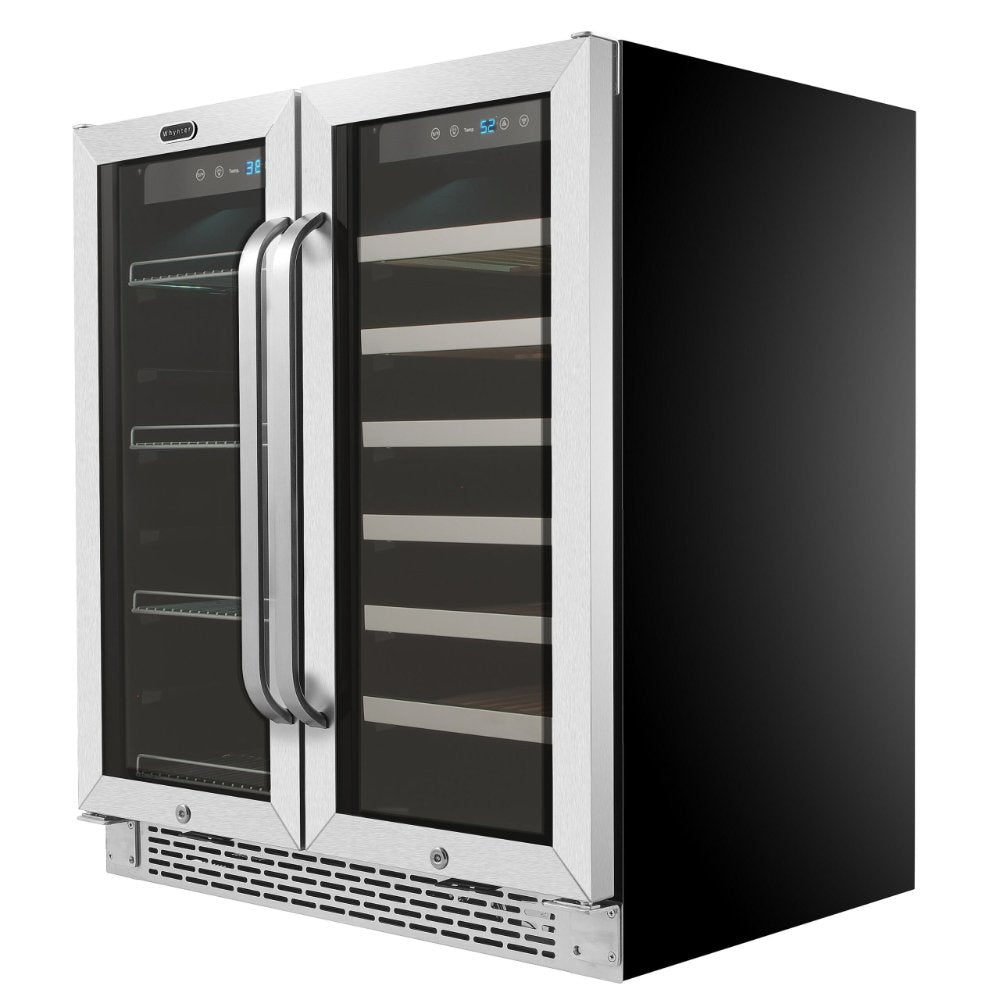 Whynter BWB-3388FDS Dual Zone Wine & Beverage Fridge