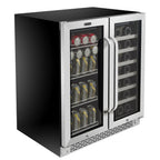 Whynter BWB-3388FDS Dual Zone Wine & Beverage Fridge