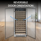 Whynter BWR-1002SD 100-Bottle Built-In Wine Refrigerator