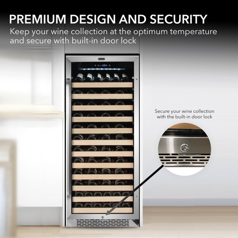 Whynter BWR-1002SD 100-Bottle Built-In Wine Refrigerator