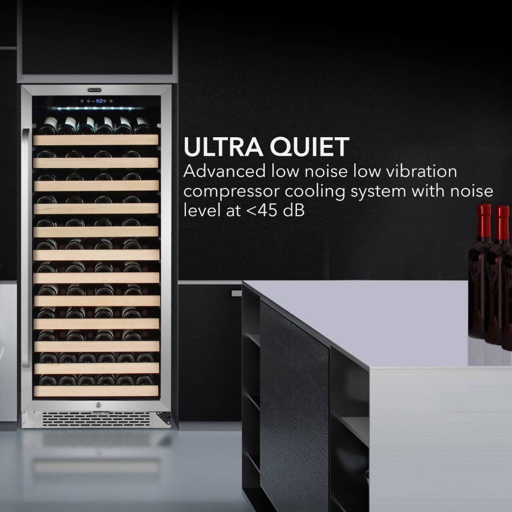Whynter BWR-1002SD 100-Bottle Built-In Wine Refrigerator