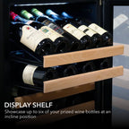 Whynter BWR-1642DZ 164-Bottle Dual Zone Wine Refrigerator