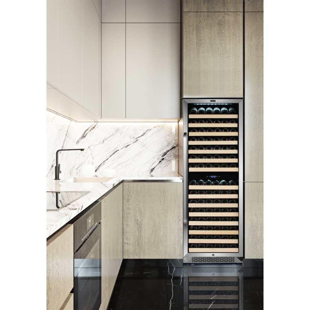 Whynter BWR-1642DZ 164-Bottle Dual Zone Wine Refrigerator