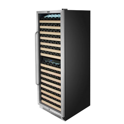 Whynter Wine Refrigerator 24″ 164 Bottle Dual Zone Stainless Steel BWR-1642DZ